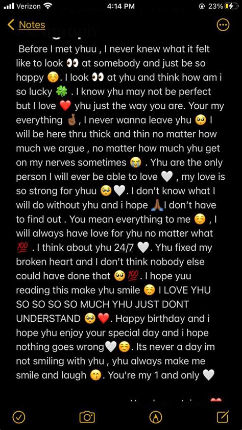 Paragraphs For Your Bf In Love Birthday Quotes Cute Texts For