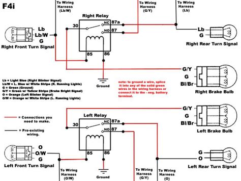 About harley tail lights with integrated turn signals harley davidson tail light wiring diagram harley davidson tail light wiring diagram: Intergrated Tail Light Problems - CBR Forum - Enthusiast ...