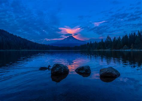 Lake Blue Sky Sunset 4k Hd Nature 4k Wallpapers Images Backgrounds