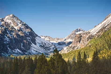 Kostenlose Foto Landschaft Natur Wald Wildnis Gehen Berg Schnee