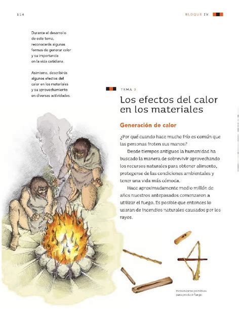 Los Efectos Del Calor En Los Materiales Bloque Iv Tema