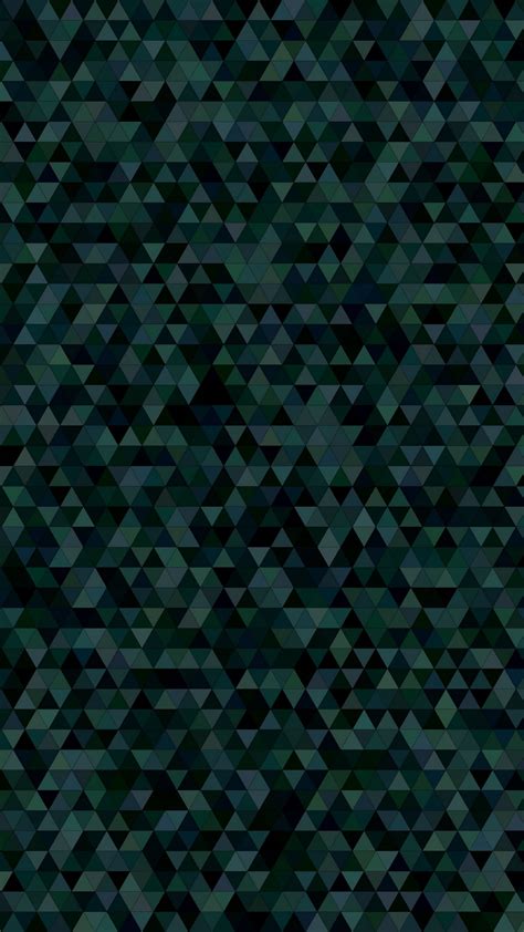 Download Wallpaper 1350x2400 Triangles Mosaic Dark Texture Iphone 8