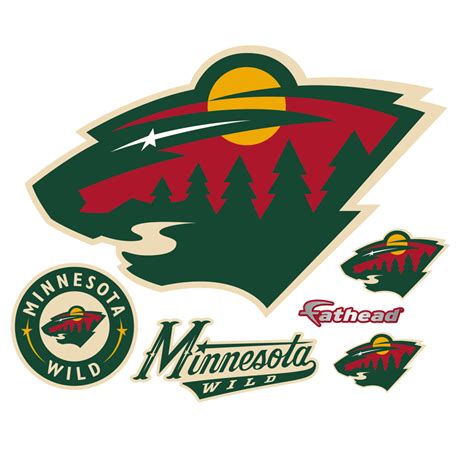 The minnesota wild are a professional ice hockey team based in st. Minnesota Wild: Logo - Giant Officially Licensed NHL ...