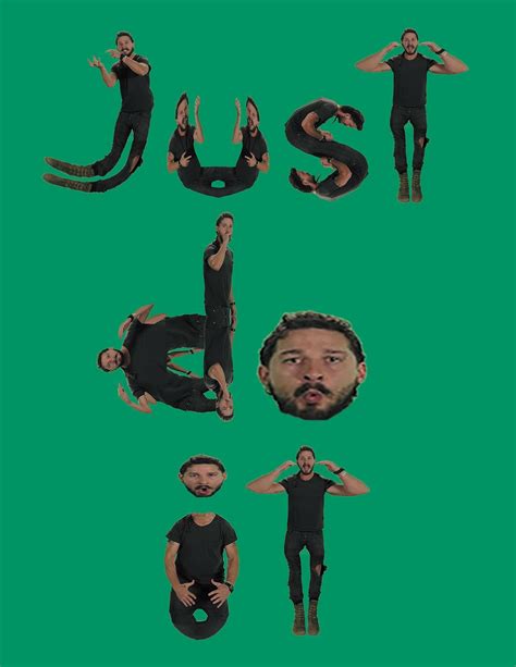 Labeouf, rönkkö & turner in collaboration with central saint martins ba fine art 2015 students. Shia Labeouf Just Do It Wallpaper (69+ images)