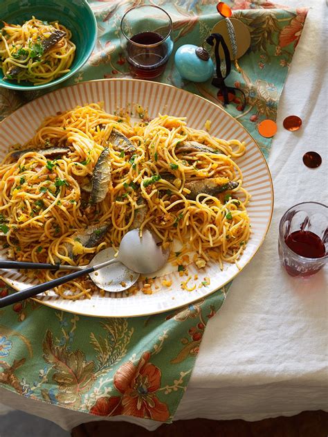 Did you know sardines are rich in numerous nutrients see chart below. Pasta with sardines (pasta con le sarde) | Recipe ...