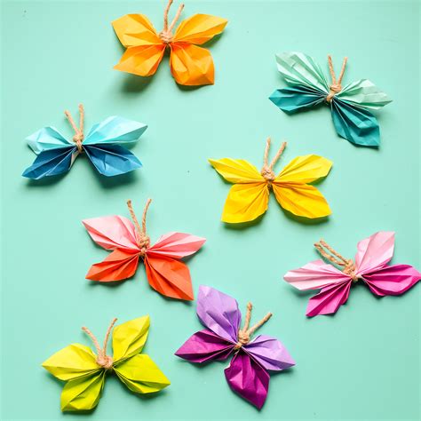 Kids Craft Paper Butterflies Kansas Living Magazine