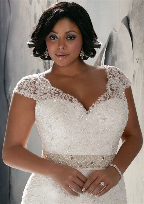 {plus size wedding dress of the week} style 3144 by julietta {mori lee} the pretty pear bride