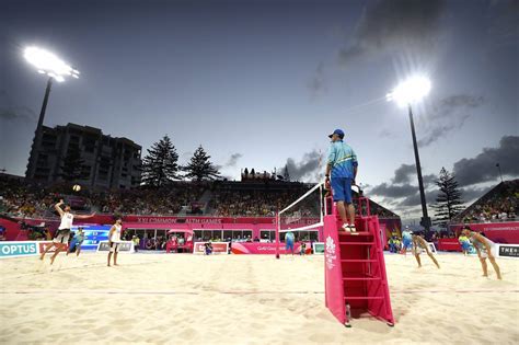 Beach Volleyball Commonwealth Games Day At Gold Coast New Zealand Olympic Team