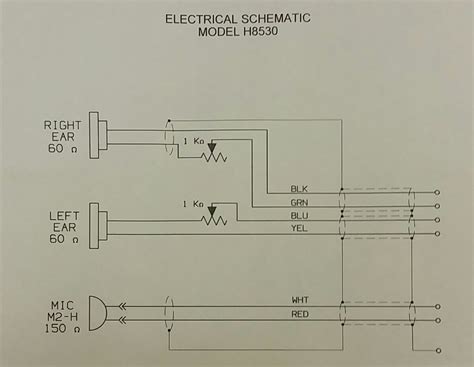 David Clark Headset Wiring Schematic Wiring Diagram