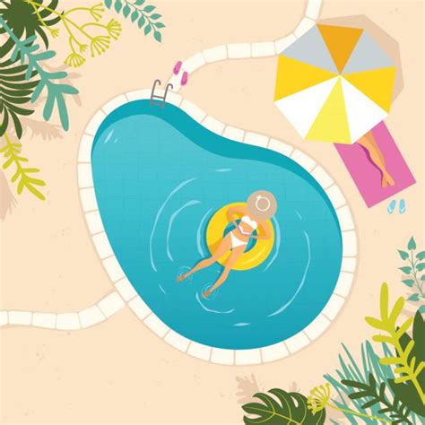 Best Swimming Pool Illustrations Royalty Free Vector Graphics And Clip