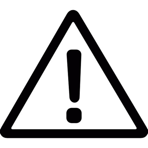 Exclamation Danger Triangle Exclamation Mark Warning Signs Icon