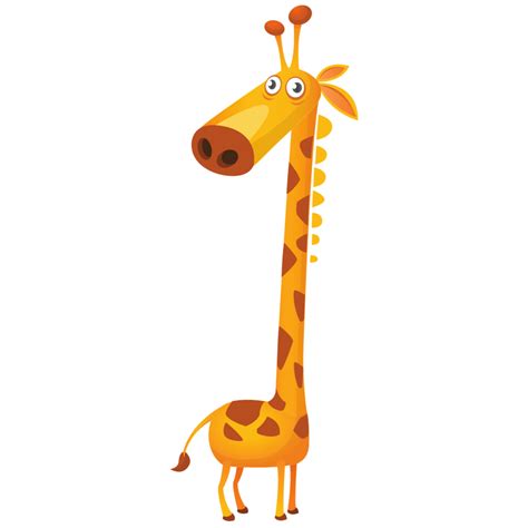 Free Cute Cartoon Giraffe Illustration 23353943 Png With Transparent