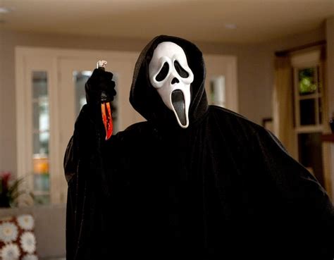 Ghostface Scream Scariest Horror Movie Villains Of All Time Us Weekly