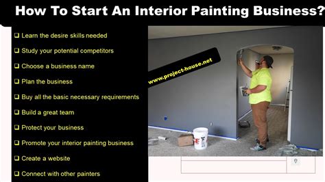 How To Start An Interior Painting Business Make Money