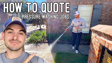How To Quote Pressure Washing Jobs And Maximize Profit Youtube