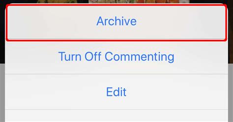 How To Archive Unarchive Instagram Posts On Iphone