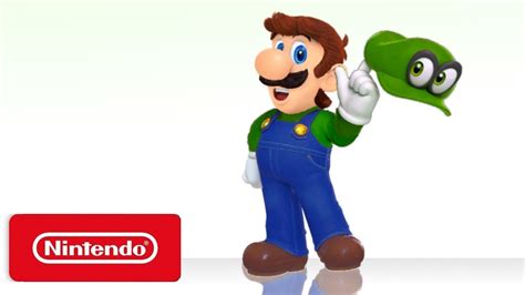 Super Mario Odyssey Luigi Costume Dlc Trailer Youtube