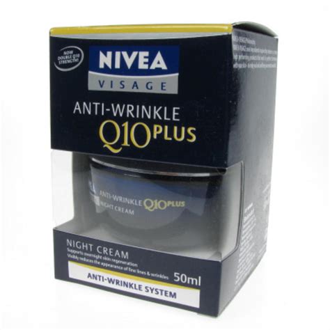 Nivea Visage Anti Wrinkle Q10 Plus Night Cream 50ml Night Cream 50