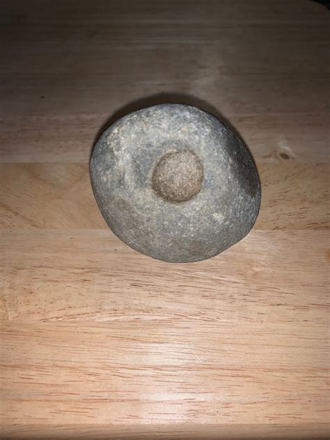 Native American Anvil Stone Nutting Stone Artifact Etsy