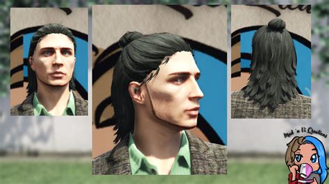 Longer Hair With Bun For Mp Male Gta Mods Hot Sex Picture