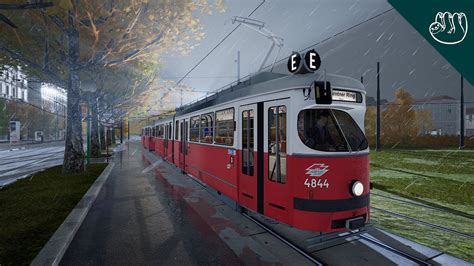 Nachtschiene Linie U2Z Richtung Karlsplatz E1 C3 TramSim Vienna