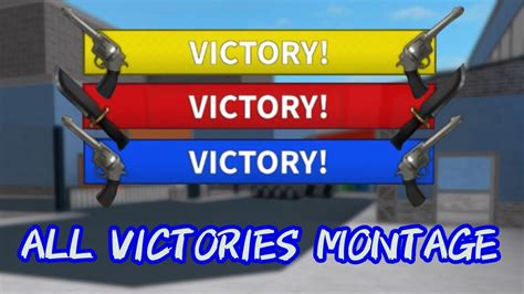 Mm2 All Victories Montage 30k Subscribers Youtube