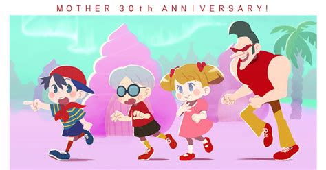 任天堂 Mother30th うかたのイラスト Pixiv