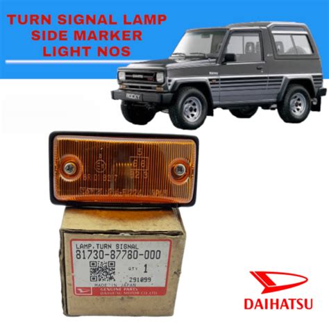 Daihatsu F Rocky Feroza Fourtrak Turn Signal Indicator Side Marker