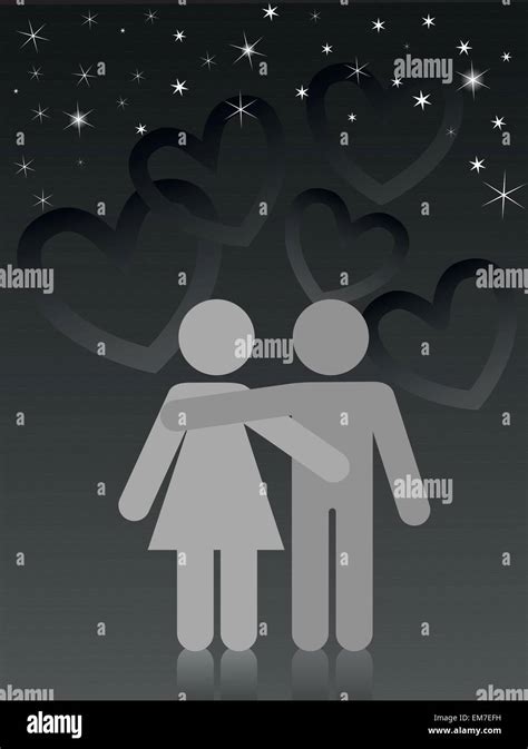 Couple Under Starry Sky Fotos Und Bildmaterial In Hoher Auflösung Alamy