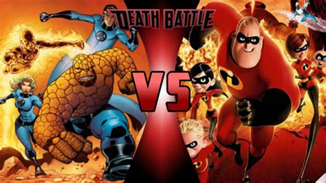 Image The Fantastic Four Vs The Incredibles Png Death Battle Wiki Fandom Powered By Wikia