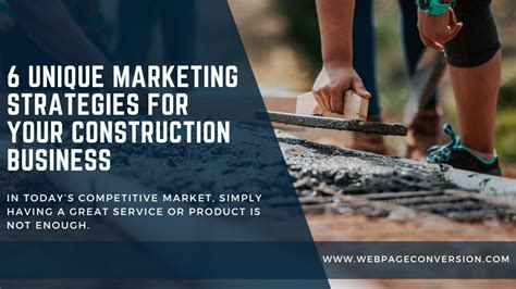 Marketing Strategies For Construction Business Contractor