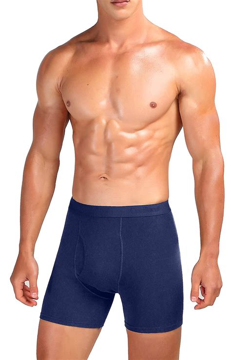 Comfneat Mens 5 Or 7 Pack Boxer Briefs Cotton Spandex Tagless Comfy Underwear S Ebay