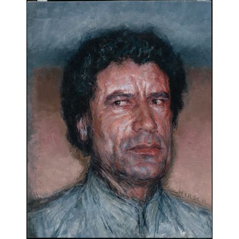 Muammar Qaddafi National Portrait Gallery