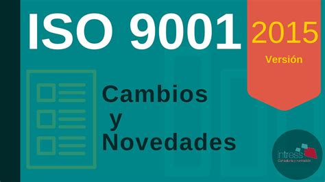 Nueva Iso 9001 2015 Norma Iso 90012015 Espanol Images