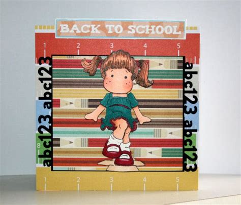 Adorable Handmade Back To School Card By Rbowen On Etsy 480