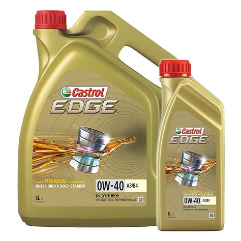 Castrol 6 L Edge Titanium Fst 0w 40 A3b4