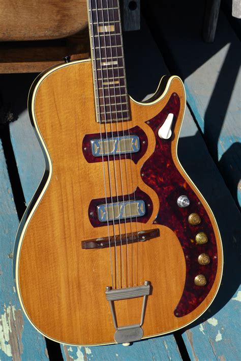1960s Harmony H49 Stratotone Jupiter Electric Guitar