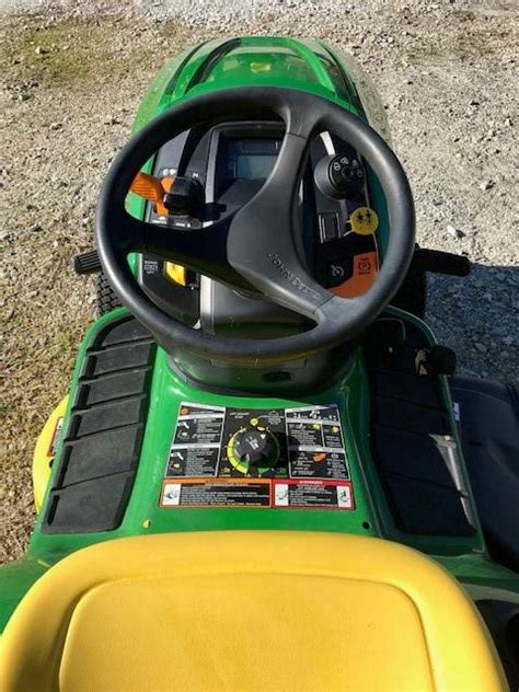 John Deere X330 42 In Lawn Mower Tractor Ronmowers