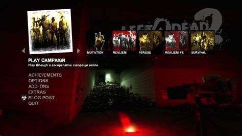 L4d2 Main Menu Animated Backgrounds One 4 Nine Theme Part 25 Youtube
