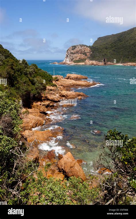 View Of The Knysna Heads From Shore In Knysna Western Cape South