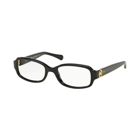 michael kors mk8016 tabitha v female eyeglasses 3099 black black glitter