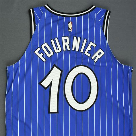 Evan Fournier Orlando Magic Kia Nba Tip Off 2018 Game Worn