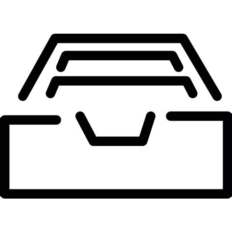 Open Drawer Svg Vectors And Icons Svg Repo