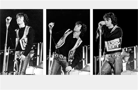 The Doors At The Hollywood Bowl July 5th 1968 Tryptych Photo By