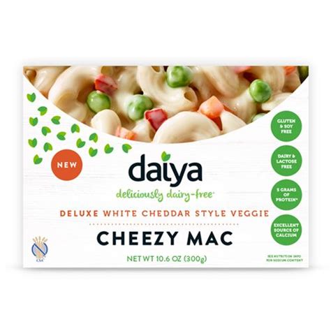 Deluxe White Cheddar Style Veggie Cheezy Mac Daiya Foods Deliciously