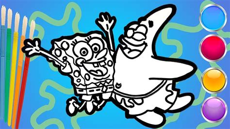 Today we have prepared for you a new drawing lesson, in which will show you how to draw spongebob squarepants! How to Draw Spongebob and Patrick and coloring Gouache ...