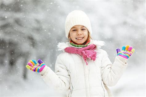 Child In Winter Stock Photo Image Of Outside Scene 34448520