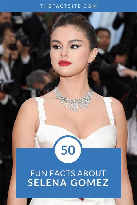 50 fun facts about selena gomez the fact site