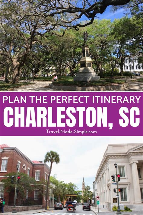 Itinerary For 3 Days In Charleston Sc Travel Made Simple In 2020