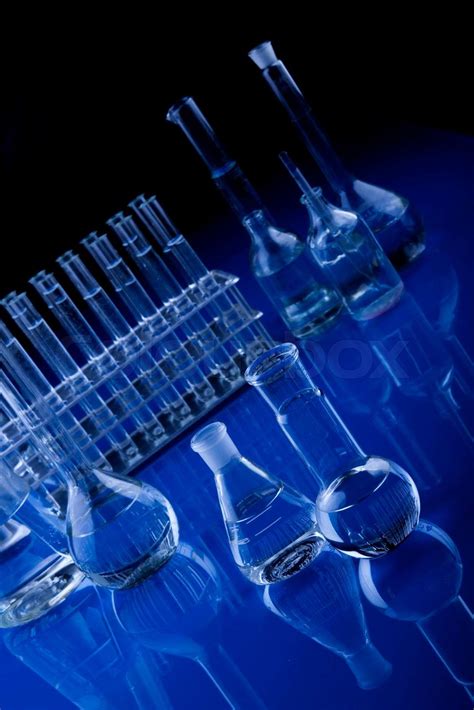 Test Tubes In Laboratory Stock Image Colourbox
